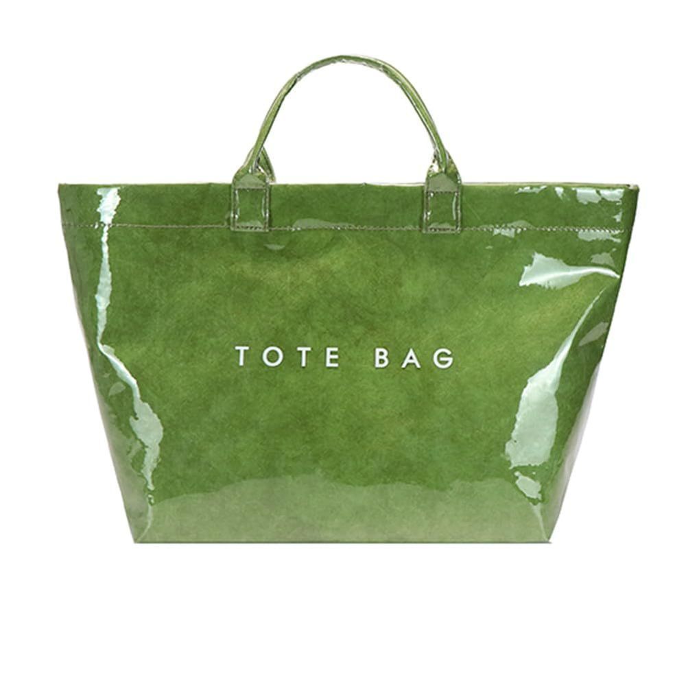 Large Pvc Tote Bag Clear Plastic Handbags Top Handle Handbag, Clear :>